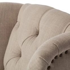 Chaise Madison -Chaises Soldes ohrensessel madison webstoff beige 311922