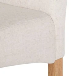 Chaises Capitonnées Jeanne (lot De 2) -Chaises Soldes polsterstuhl jeanne 2er set leinenstoff creme 1986278