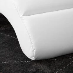 Chaise Longue De Relaxation Califfo -Chaises Soldes relaxliege califfo kunstleder weiss 4904572