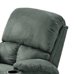 Fauteuil De Relaxation Norvell -Chaises Soldes relaxsessel norvell microfaser dunkelgruen 4874236