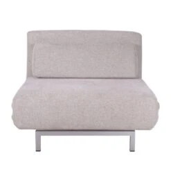Nouveaux produits -Chaises Soldes schlafsessel copperfield webstoff stoff parsa beige grau 3943228