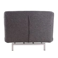 Fauteuil Convertible Copperfield Tissu -Chaises Soldes schlafsessel copperfield webstoff stoff parsa grau schwarz 3943348