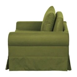 Fauteuil-lit Latina Country Avec Housse -Chaises Soldes schlafsessel couvin webstoff avocado 4104648