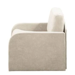 Fauteuil Convertible Disley -Chaises Soldes schlafsessel disley webstoff creme schmale armlehne 5103144