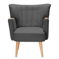 Fauteuil Bauro I -Chaises Soldes sessel bauro i filz anthrazit 4542232