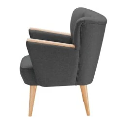 Fauteuil Bauro I -Chaises Soldes sessel bauro i filz anthrazit 4542236