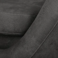 Fauteuil Marvin 34 Fauteuil Marvin -Chaises Soldes sessel duhnen antiklederlook dunkelgrau 4107536