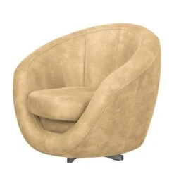 Fauteuil Marvin 36 Fauteuil Marvin -Chaises Soldes sessel duhnen antiklederlook sand 4107544