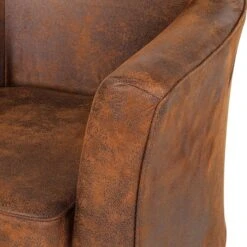 Fauteuil Even 14 Fauteuil Even -Chaises Soldes sessel even microfaser braun 254006