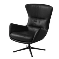 Fauteuil Hepburn III -Chaises Soldes sessel hepburn ii echtleder echtleder neka schwarz 5024928