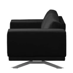 Fauteuil Lorcy -Chaises Soldes sessel lorcy samt anthrazit 4892800