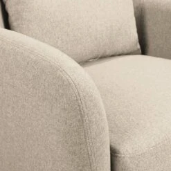 Fauteuil Ribolt -Chaises Soldes sessel ribolt mit hocker webstoff sahara 5214340