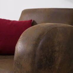 Fauteuil Tullow -Chaises Soldes sessel tullow antiklederoptik braun 4972128