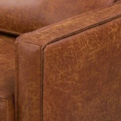 Fauteuil XL FORT DODGE -Chaises Soldes sofa fort dodge 2 sitzer antiklederlook cognac 4669872