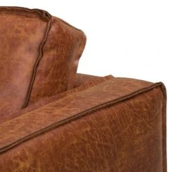 Fauteuil XL FORT DODGE -Chaises Soldes sofa fort dodge 2 sitzer antiklederlook cognac 4669876