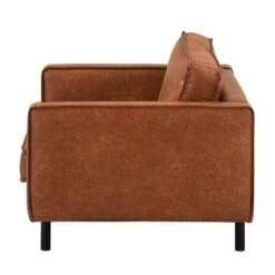 Fauteuil XL FORT DODGE -Chaises Soldes xl sessel fort dodge antiklederlook cognac 4670052