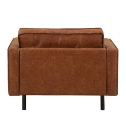 Fauteuil XL FORT DODGE -Chaises Soldes xl sessel fort dodge antiklederlook cognac 4670056