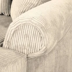 Fauteuil XXL Colares -Chaises Soldes xxl sessel colares cord creme 4518992
